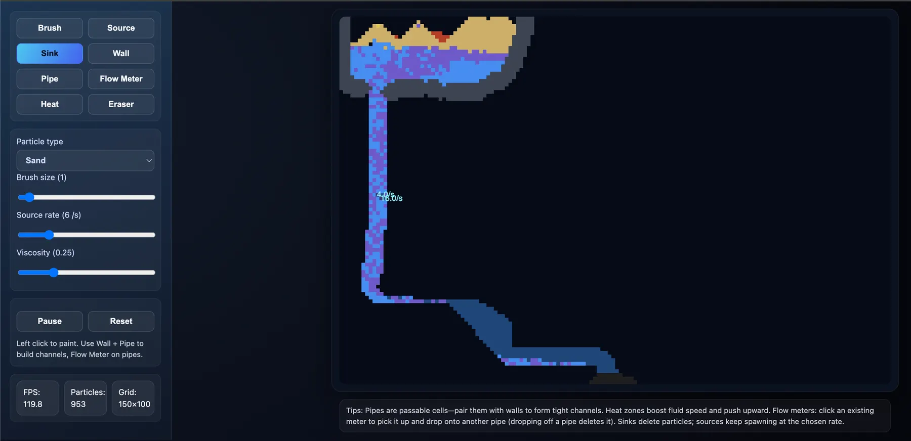 Building a React + Vite Sand/Water Sandbox - cover image